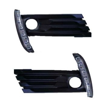Toyota Corolla Fog lamp LED Running DRL Cover - Model 2
